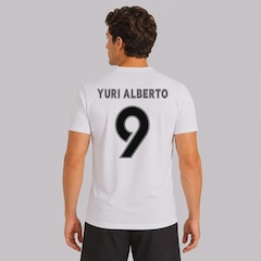 Camisa do Corinthians Brasão Dry 9 Yuri Alberto Masculina - Foto 1