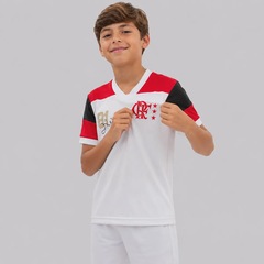 Camisa do Flamengo Zico Retrô Premium Infantil - Foto 2