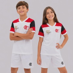 Camisa do Flamengo Zico Retrô Premium Infantil - Foto 3