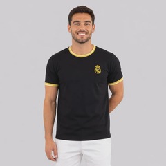 Camisa Real Madrid Dorado 10 Mbappé Masculina - Foto 2