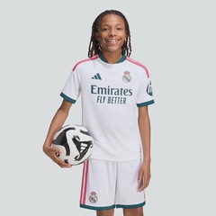 Camisa Real Madrid I 26/27 adidas Infantil - Foto 1