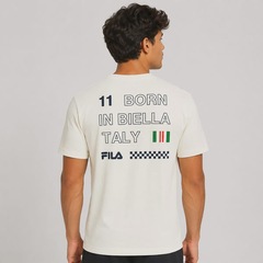 Camiseta Fila Over Born In Biella Graphic Masculina - Foto 4