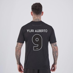 Camisa do Corinthians São Jorge I 9 Yuri Alberto Masculina - Foto 1