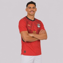 Camisa Egito I 26/27 10 M. Salah Puma Masculina - Foto 3