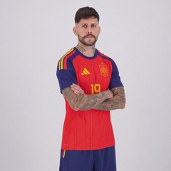 Camisa Espanha I 26/27 19 Lamine Yamal adidas Masculina - Foto 3