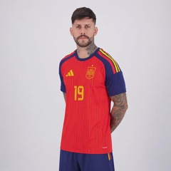 Camisa Espanha I 26/27 19 Lamine Yamal adidas Masculina - Foto 4