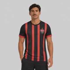 Camisa do Vitória Classic Listrada Masculina - Foto 1