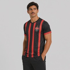 Camisa do Vitória Classic Listrada Masculina - Foto 2
