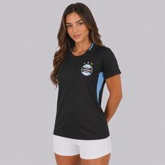 Camisa do Grêmio Baby Look Dry Esportiva Feminina - Foto 2