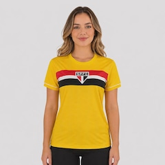 Camisa do São Paulo Fábula 10 Luciano Feminina - Foto 2