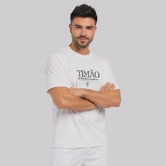Camiseta do Corinthians Glórias Mil Oversized Masculina - Foto 3