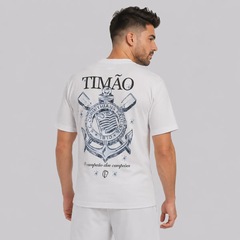Camiseta do Corinthians Glórias Mil Oversized Masculina - Foto 4
