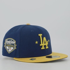 Boné New Era Los Angeles Dodgers 5950 Gold Collection MLB - Foto 2