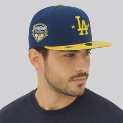Boné New Era Los Angeles Dodgers 5950 Gold Collection MLB - Foto 6