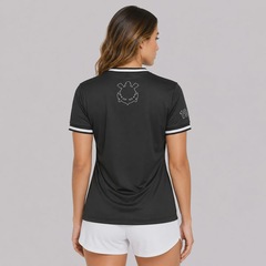 Camisa do Corinthians Escudo Feminina - Foto 4