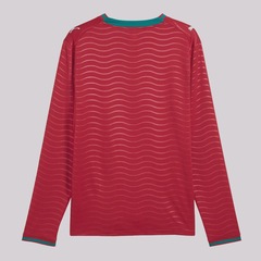 Camisa Portugal I 26/27 Manga Longa Puma Masculina - Foto 6