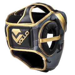 Protetor de Cabeça Capacete Fechado Boxe Muay Thai Vollo - Foto 4