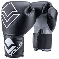 Kit Boxe Muay Thai Luva Manopla + Bucal + Luva + Bandagem Vollo - Foto 2