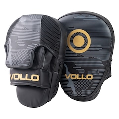 Kit Boxe Muay Thai Luva Manopla + Bucal + Luva + Bandagem Vollo - Foto 3