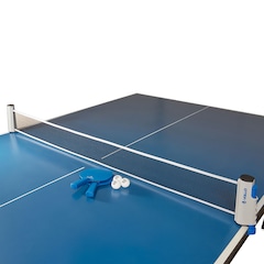 Kit Tênis de Mesa Ping Pong 2 Raquetes 3 Bolas e Rede Retrátil Vollo - Foto 2