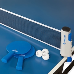 Kit Tênis de Mesa Ping Pong 2 Raquetes 3 Bolas e Rede Retrátil Vollo - Foto 7
