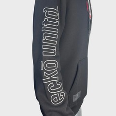 Blusão de Moletom Ecko Canguru Fechado Silk - Masculino - Foto 5