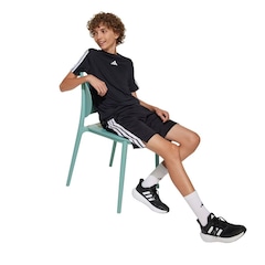 Camiseta adidas M/C Essentials 3 Stripes - Infantil - Foto 6