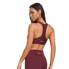 Top Alto Giro Eterno Shine Nadador - Feminino - Foto 2