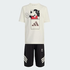 Conjunto Camiseta adidas + Bermuda Disney Mickey Mouse Infantil - Foto 2