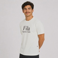 Camiseta Fila Regular Sports Club Graphic Masculina - Foto 3