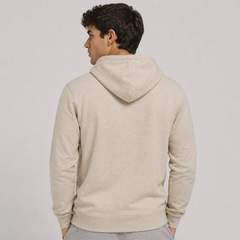 Blusão de Moletom Hurley Natural Masculino - Foto 3