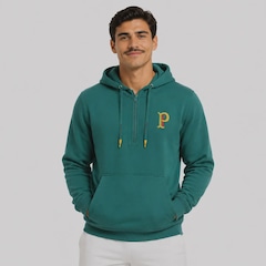 Blusão de Moletom Palmeiras Canguru PI Masculino - Foto 1