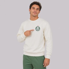 Blusão de Moletom Palmeiras Embossed Masculino - Foto 3