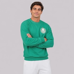 Blusão de Moletom Palmeiras Embossed Masculino - Foto 2