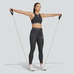 Calça Legging adidas Techfit Capri Feminina - Foto 3