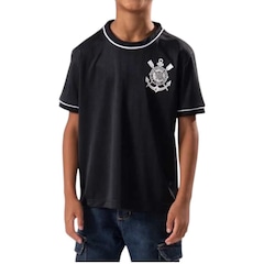 Camiseta do Corinthians Arte Braziline - Infantil - Foto 1