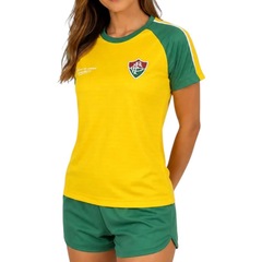 Camiseta do Fluminense Reluz Braziline - Feminina - Foto 2