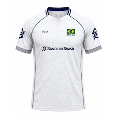 Camisa do Brasil Vôlei 2026 Jogo 3 Volt - Masculina - Foto 1