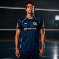 Camisa do Brasil Vôlei 2026 Jogo 2 Volt  - Masculina - Foto 4