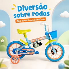 Bicicleta Infantil Aro 12 com Rodinhas Verden Bikes - Foto 7