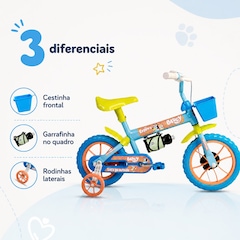 Bicicleta Infantil Aro 12 com Rodinhas Verden Bikes - Foto 8