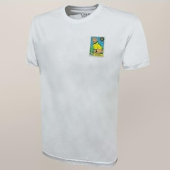 Camiseta T-Shirt Brasil Caramelo Liga Retrô - Masculina - Foto 1