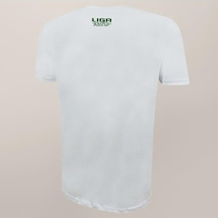 Camiseta T-Shirt Brasil Caramelo Liga Retrô - Masculina - Foto 2