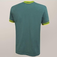 Camisa do Brasil Gola V Liga Retro - Masculina - Foto 3