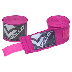 Kit Bandagem Elástica + Protetor Bucal Boxe Vollo - Foto 2