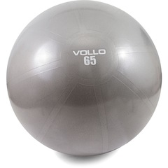 Bola Suíça para Pilates e Yoga Gym Ball com Bomba Vollo - 65cm - Foto 5
