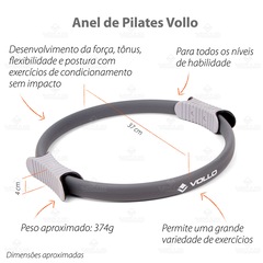 Anel Tonificador para Pilates e Yoga Vollo - Foto 6