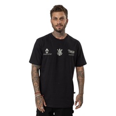 Camiseta do Corinthians Luz da Fiel Surf Center - Masculina - Foto 1