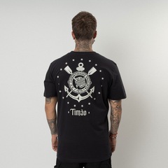 Camiseta do Corinthians Luz da Fiel Surf Center - Masculina - Foto 4