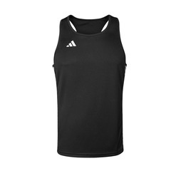 Camiseta Regata Boxe adidas com Listras - Masculina - Foto 1